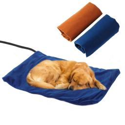 Almofada de aquecimento do animal de estimação rastejando almofada de aquecimento para camas de cão esteiras almofada de aquecimento cobertor pet esteira cama gato cão inverno almofada mais quente 1pc - Image 1