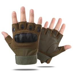Luvas táticas de fibra de carbono para homens, equipamento de proteção anti-corte, motocicleta, equitação, motocross, academia, fitness - Image 5