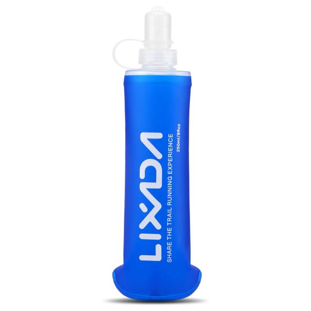 Garrafa Dobrável Soft Flask 250ml para Corrida, Camping e Caminhadas