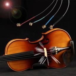 Conjunto completo de acessórios para violino, 4 peças de reposição para 3/4 e 4/4 instrumentos musicais - Image 4