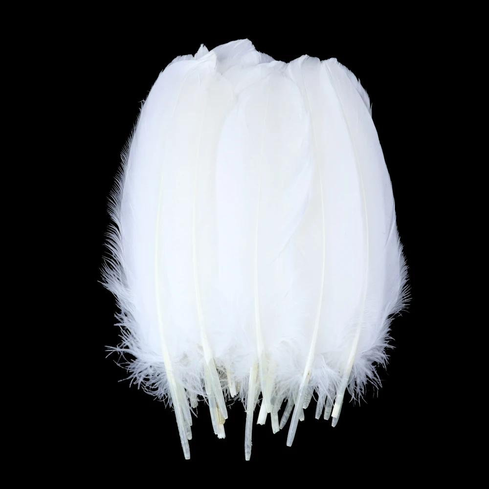 10/50/100 peças penas de ganso naturais tingidas várias penas para artesanato joias de casamento acessórios de festa 15-20cm/6-8 polegadas - Image 1