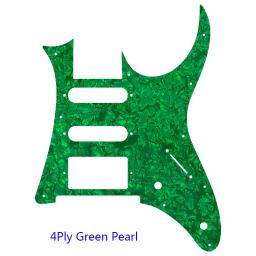 Peças de guitarra personalizadas pleroo-para mij ibanez rg 350 dx guitarra pickguard ssh humbucker captador placa de risco várias cores - Image 3