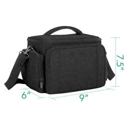 Bolsa de transporte para alegria-estojo de transporte para alegria e conjunto de ferramentas-bolsa com seções de armazenamento de suprimentos-pressa de calor doméstica stora - Image 6