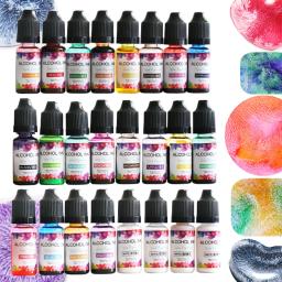 Difusão de Resina Epóxi para Jóias, Tinta Álcool, Corante Líquido, Tingimento Epóxi, 10ml - Image 1