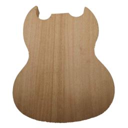 Okoume-Corpo De Guitarra Elétrica De Madeira, Fornecimento De Material Luthier Em Branco, Kit De Fabricação De Guitarra - Image 6
