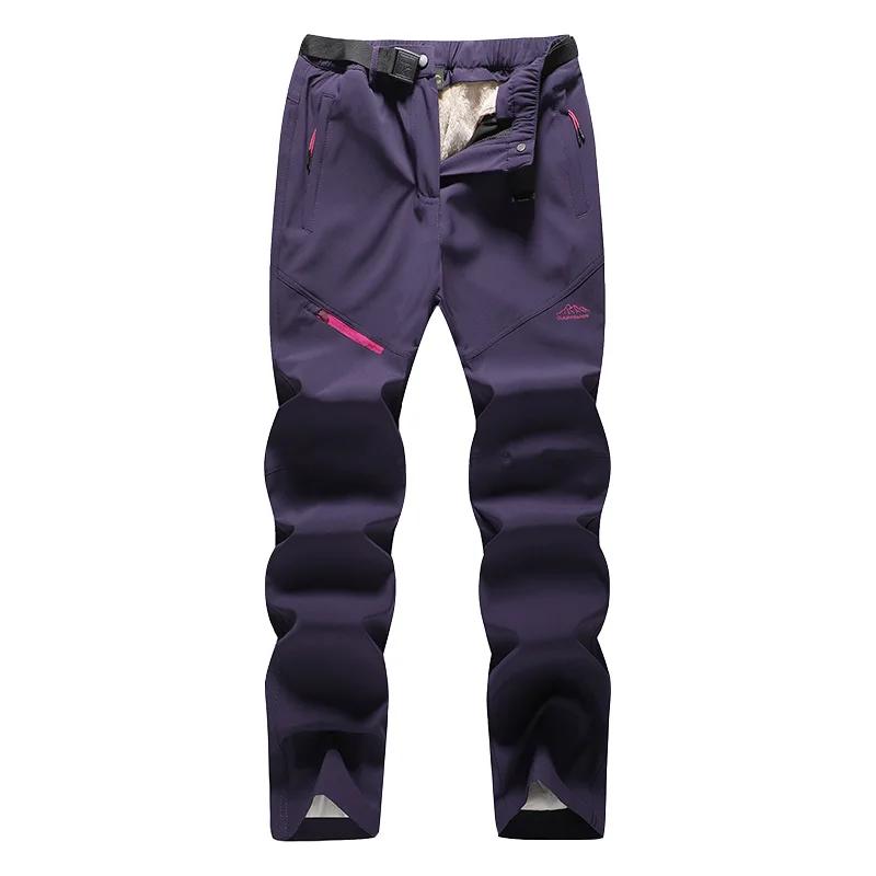 Novas calças de esqui dos homens e das mulheres ao ar livre à prova de vento à prova dwindproof água quente 2 em 1 calças de neve inverno esqui snowboard marca-40 graus - Image 1