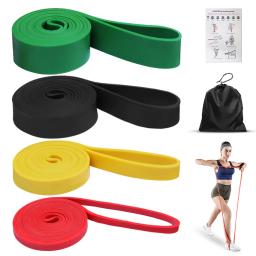 Heavy Duty Latex Resistência Exercício Banda, Faixa elástica para o esporte, Força, Pull Up Assist, Treino, Pilates, Equipamentos de fitness - Image 1