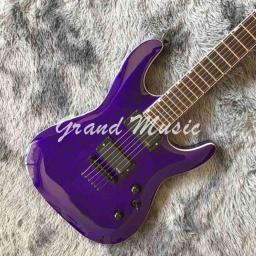Capa de guitarra elétrica acolchoada personalizada com decote em roxo - Image 2