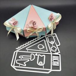 2021 doces presente casamento caixa de corte de metal dados para scrapbooking gravação decorativa diy cortes estêncil artesanato - Image 4
