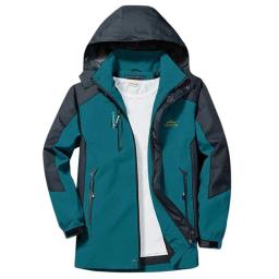 Jaqueta de caminhada à prova d'água, jaqueta corta-vento softshell para atividades ao ar livre, primavera outono, escalada, trilha, acampamento, esqui, casaco de chuva - Image 6