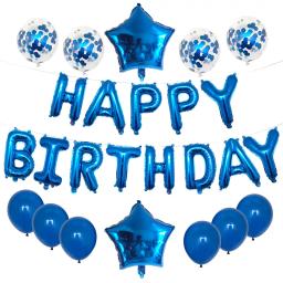 Balões de prata para crianças e adultos, balões de ar, alfabeto, decorações para festas de aniversário, feliz aniversário - Image 6