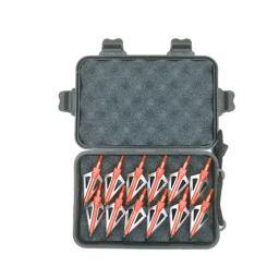 Tiro com arco 3 lâminas substituíveis seta broadheads, besta, caça de arco longo, acessórios de tiro ao alvo, 12 peças - Image 2