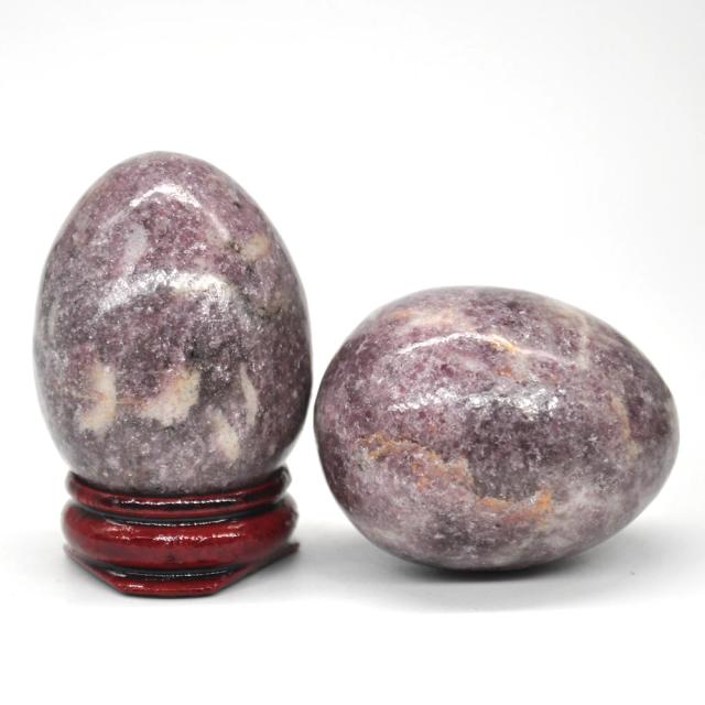 Coleção de Pedras Preciosas Espirais: Decoração e Massagem com Cristais Naturais 34x44mm