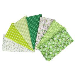 Novo tecido de algodão estampado 7 peças 25x25cm, tecidos de costura, acolchoado para patchwork, bordado, faça você mesmo, acessórios artesanais - Image 5