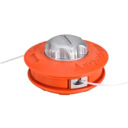 Universal Alumínio Nylon Escova Mower Bump Spool, Grass Trimmer, 2 Linhas Cabeça de Cortador, Linha de Rosca String Saw, Strimmer Garden, M10 - Image 1