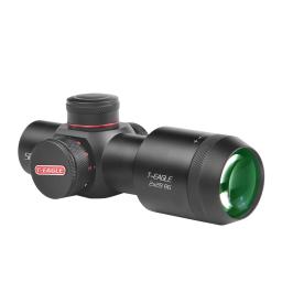 T-Eagle SR 2X28 Tactical Rifle Scope Vermelho Verde Retículo Airsoft Riflescope Esporte ao ar livre Caça Óptica Tiro Glock Gun Sight luneta t eagle - Image 2