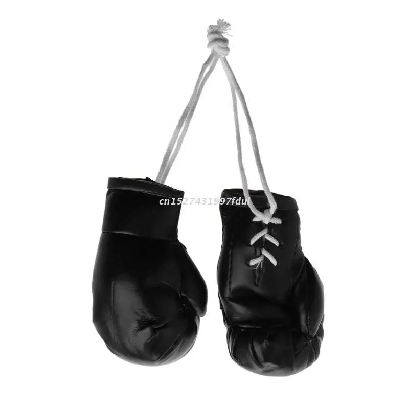 Mini luvas de boxe em miniatura, luvas de perfuração, feriado, natal, ornamento, decoração de suspensão ou exibição de lembranças para casa - Image 1