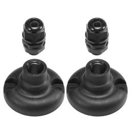 Kayak Canopy Mount Base Hardware Kit, barco canoa toldo, sol sombra água ferramentas, canoagem caiaque acessórios, novo, MH17098, 1 par - Image 4