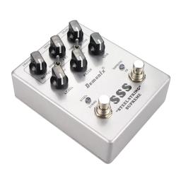 Demonfx-Pedal de sobrecarga de guitarra Delay Steel String Clean Drive, Tone Effect, função pré-amplificador, alta qualidade para SSS, novo - Image 6