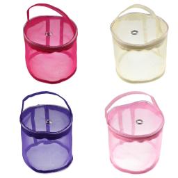 Agulhas de tricô Yarn Tote Organizer Saco redondo de crochê Artesanato DIY Cesta de armazenamento de lã Acessórios para ferramentas de costura - Image 1