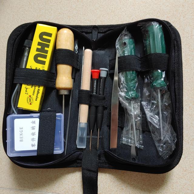 Kit Completo de 12 Ferramentas para Manutenção e Reparação de Gaitas Benge