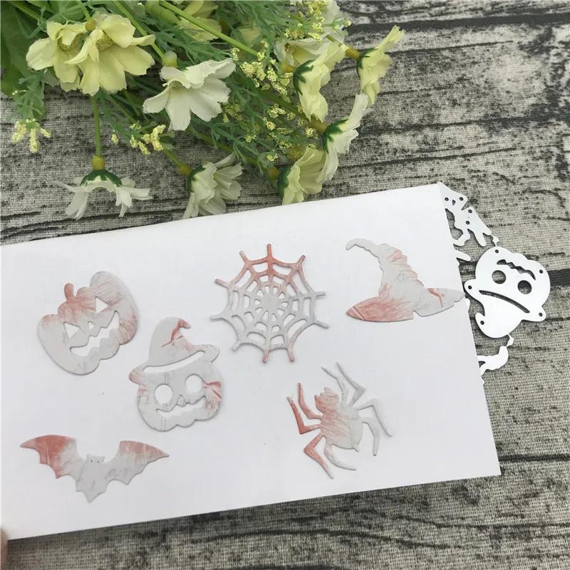 Molde de corte de metal para scrapbooking diy, para halloween, cartões de papel, artesanato decorativo, gravação em relevo, cortes - Image 1