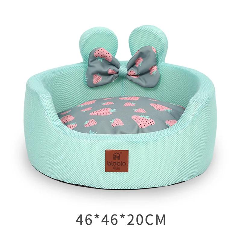 Adorável Pet Berço Almofada Cão, Princesa Cama Casa, Tenda respirável, impermeável, mordida Ninho Resistente, Luxo Cat camas, Pet Shop - Image 1