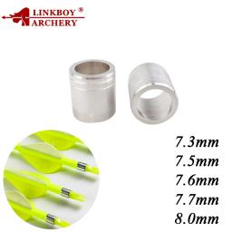 Conjunto de acessórios para flecha, 50 peças anel de flecha à prova de explosão em novas cores para arco de 7.3-8.0mm fora do diâmetro do eixo do anel de flecha - Image 3