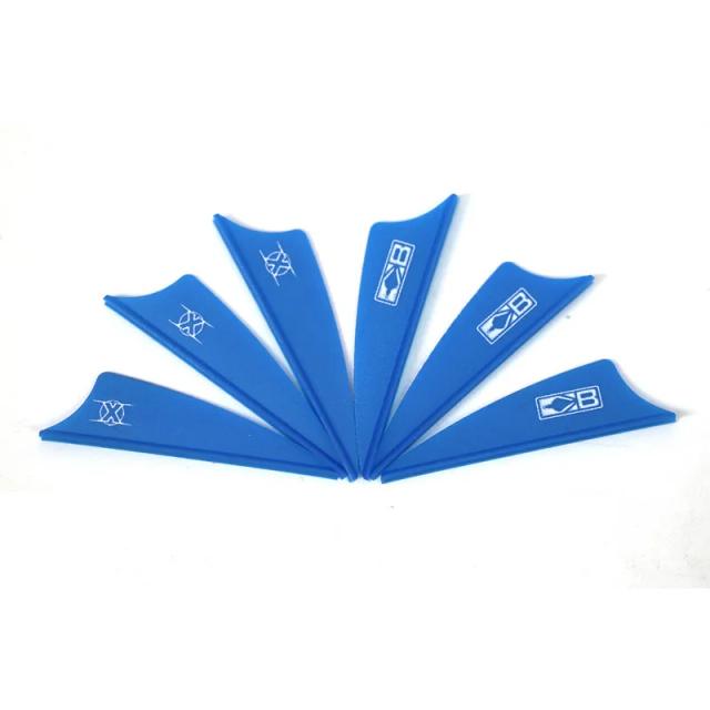 Fletching Vane BOLT para Arco e Besta - Pena de TPU de 1.75" para Caça e Tiro DIY - Disponível em 50 e 100 Peças