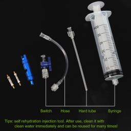 Mtb mountain road bicicleta tubeless selante injector kit reutilizável pneu de vácuo seringa líquida ciclismo ferramenta reparo acessórios - Image 3