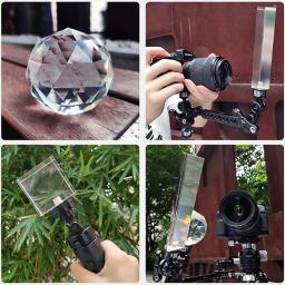 Prisma de cristal diy acessórios de estúdio de fotografia bola de cristal prisma prisma filtro de vidro dslr lente caleidoscópio filtro bloco de vidro - Image 4
