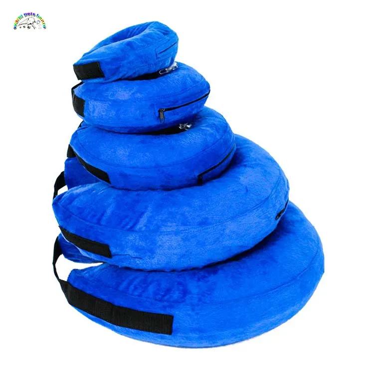 Colar Inflável Macio Elizabetano para Cães e Gatos - Conforto e Proteção com Design Buster