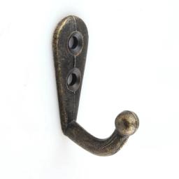 Ganchos de parede antigos e vintage, gancho de liga de zinco para porta de quarto, cabide para roupas, casaco, chapéu, bolsa, toalha, cabide de parede do banheiro com 10 peças - Image 6