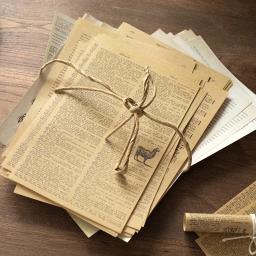 Pacote para scrapbook decorativo de 57 folhas, artesanato vintage, plantas - Image 1