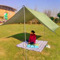 Dossel grande para praia, barraca de camping à prova d'água, cobertura triangular, acessório para acampamento, para áreas externas - Image 4