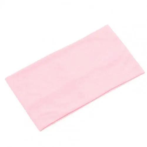Alta qualidade yoga faixas de cabelo esporte elástico suor-absorvente headbands yoga cabeça-envoltório dança biker ampla faixa de estiramento fita - Image 1