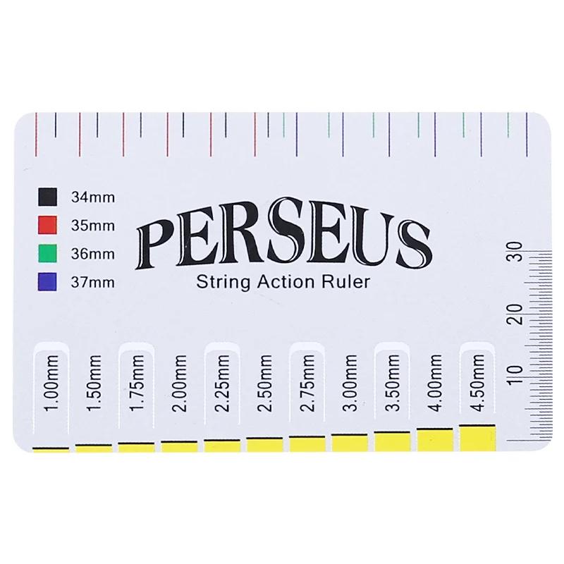 Corda de ação de guitarra em pvc 1 peça, medidor de passo, régua adequada para instrumentos de cordas, como violão, baixo, mandolin, banjo - Image 1