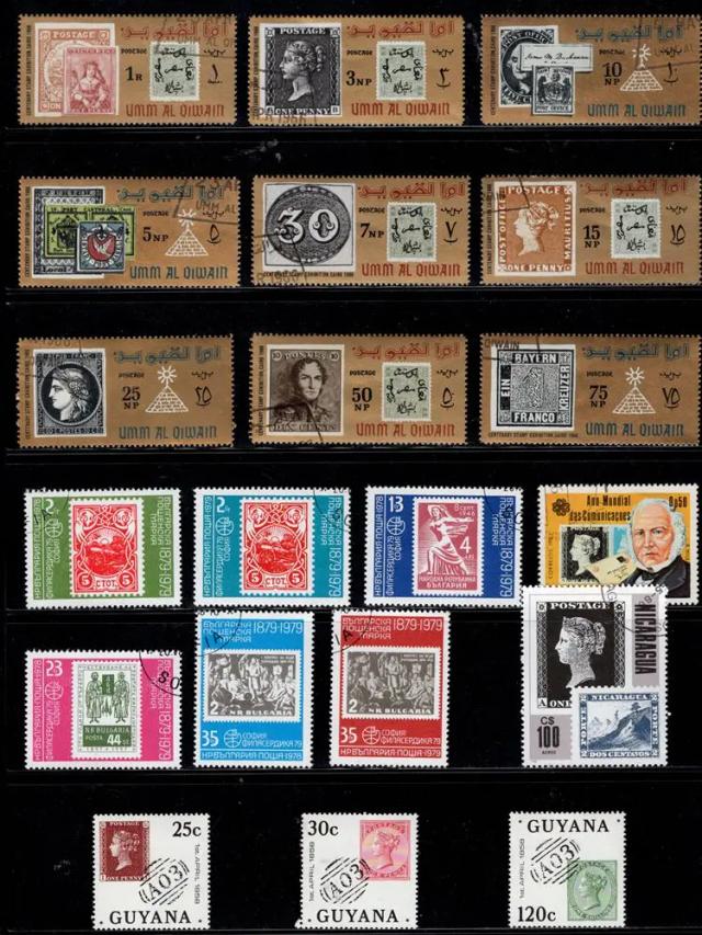 Coleção de 50 Selos Postais Diversos de Vários Países sem Repetição para Colecionadores