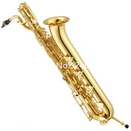 Jupiter JBS-1000 saxofone barítono, E Flat, lacado a ouro, instrumento musical internacional com estojo, acessórios, frete grátis - Image 2