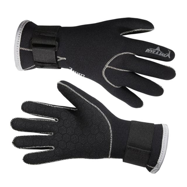 Luvas de Neoprene de Alta Qualidade para Mergulho e Natação - Blue Dive Sail 3mm