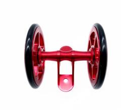 Litepro-para-lamas traseiro dobrável para bicicleta, roda dupla, fácil de dobrar - Image 5