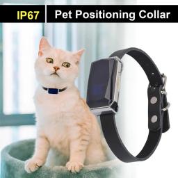 Monitor de atividade do animal de estimação com alarme à prova dwaterproof água coleira de rastreamento para o gato do cão - Image 1