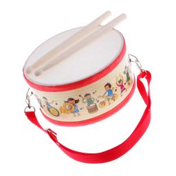 Poliéster Snare Drum for Children, conjunto de percussão manual, brinquedos educativos para crianças, instrumento musical, 1 a 10 anos - Image 1