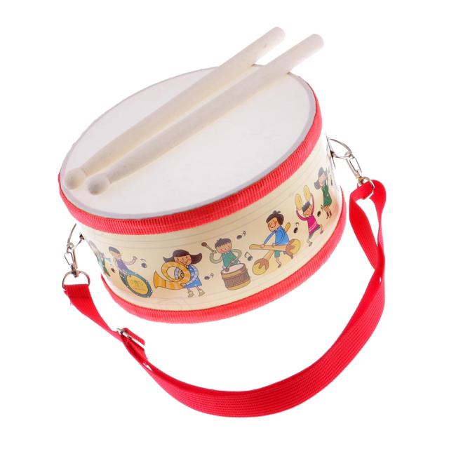 Bateria de Poliéster para Crianças: Conjunto de Percussão Manual e Brinquedo Educativo para Idades de 1 a 10 Anos