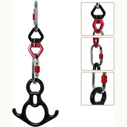Kit De Hardware De Dança De Seda Aérea, Girando Escalada, Conjunto De Equipamentos De Luxo, Rede De Yoga Aérea, Acessórios - Image 5