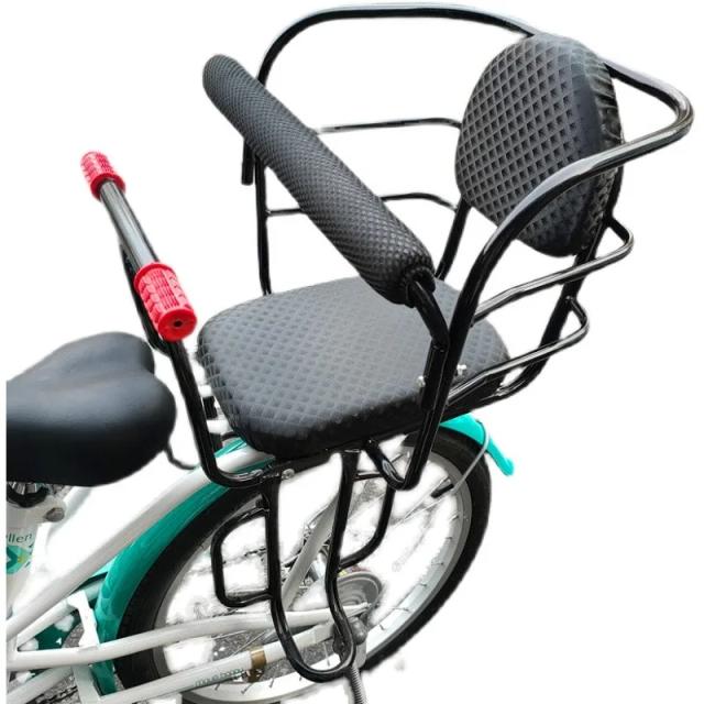 Assento de Segurança para Crianças em Bicicleta com Dossel Engrossado para Mountain Bike e Bicicleta Elétrica