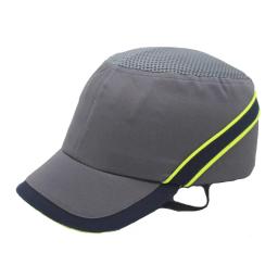 Segurança do trabalho Hi-Viz Strip Bump Cap, capacete protetor de casca interna dura, estilo de beisebol para trabalho fábrica loja cabeça proteção - Image 5