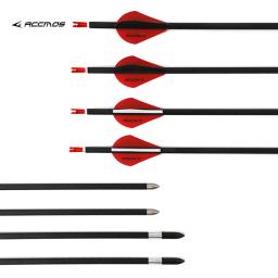 Flechas de carbono para tiro com arco, Flechas de tiro com arco composto, 31 polegadas, ID 5.2mm Spine, 300, 350, 400, 500, 600, 700, 12PCs - Image 6