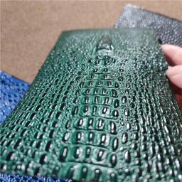 Crocodilo real pressionado couro folha para artesanato, DIY material artesanal, para a caixa do telefone, sapatos de saco, 18,2x10,2 cm, 0,7 milímetros - Image 4