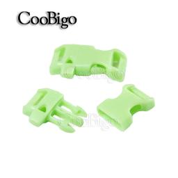 3/8 ''paracord clipe pára-quedas 550 corda brilho no escuro paracord pulseira fivela clipe ao ar livre mochila webbing acessórios diy - Image 3